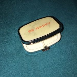 Be happy travel pill or miscellaneous container